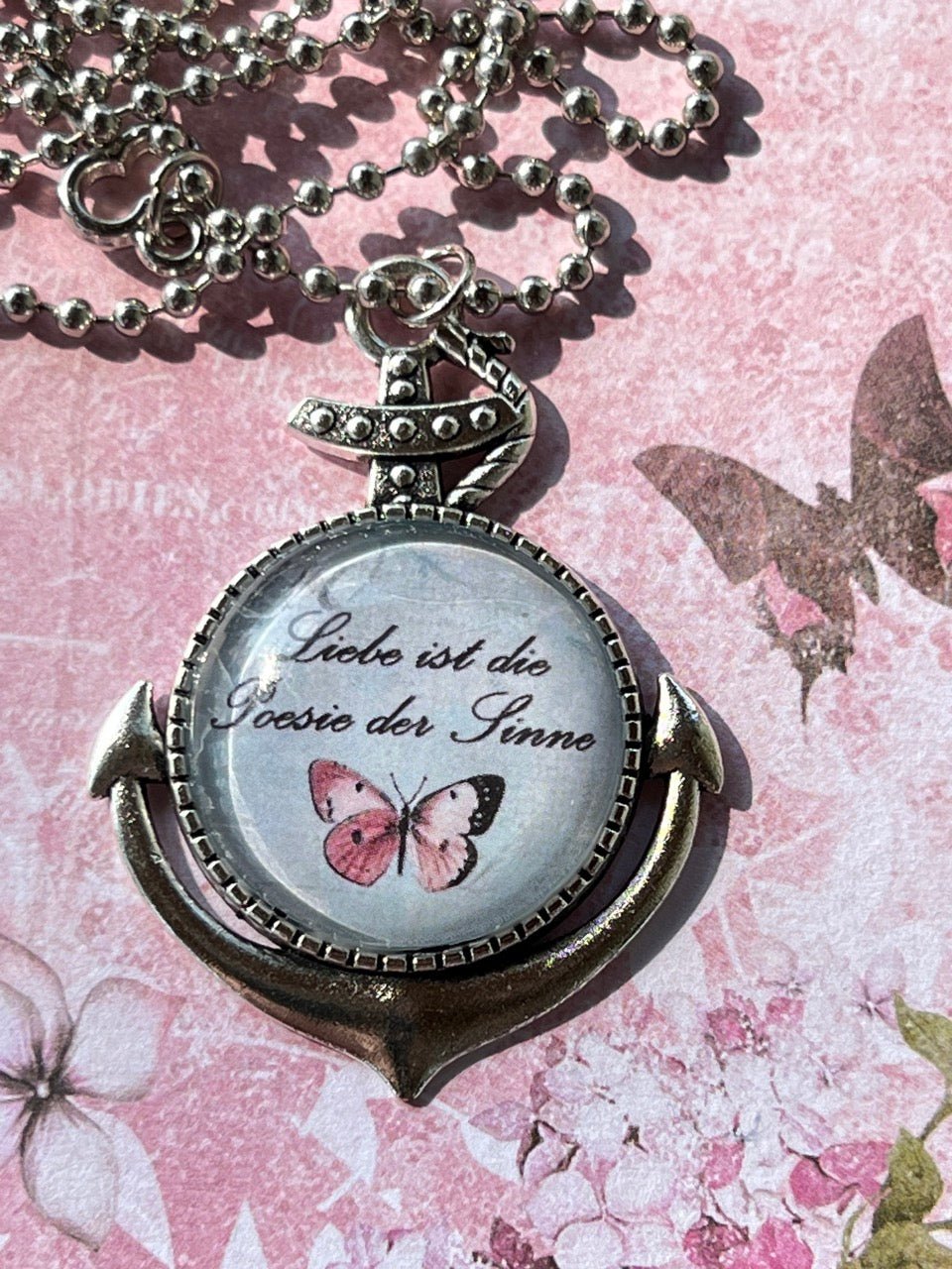 Anker Kette Kiki Liebes Poesie - FROLLEIN KÄTHE Shop