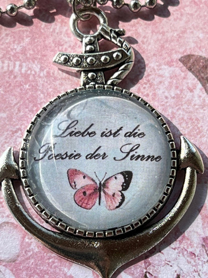 Anker Kette Kiki Liebes Poesie - FROLLEIN KÄTHE Shop