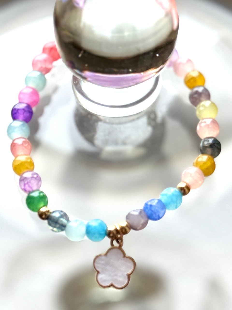 Armband Edelstein Bunt - FROLLEIN KÄTHE Shop