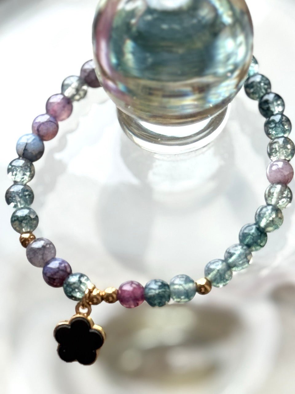 Armband Edelstein Grün - FROLLEIN KÄTHE Shop