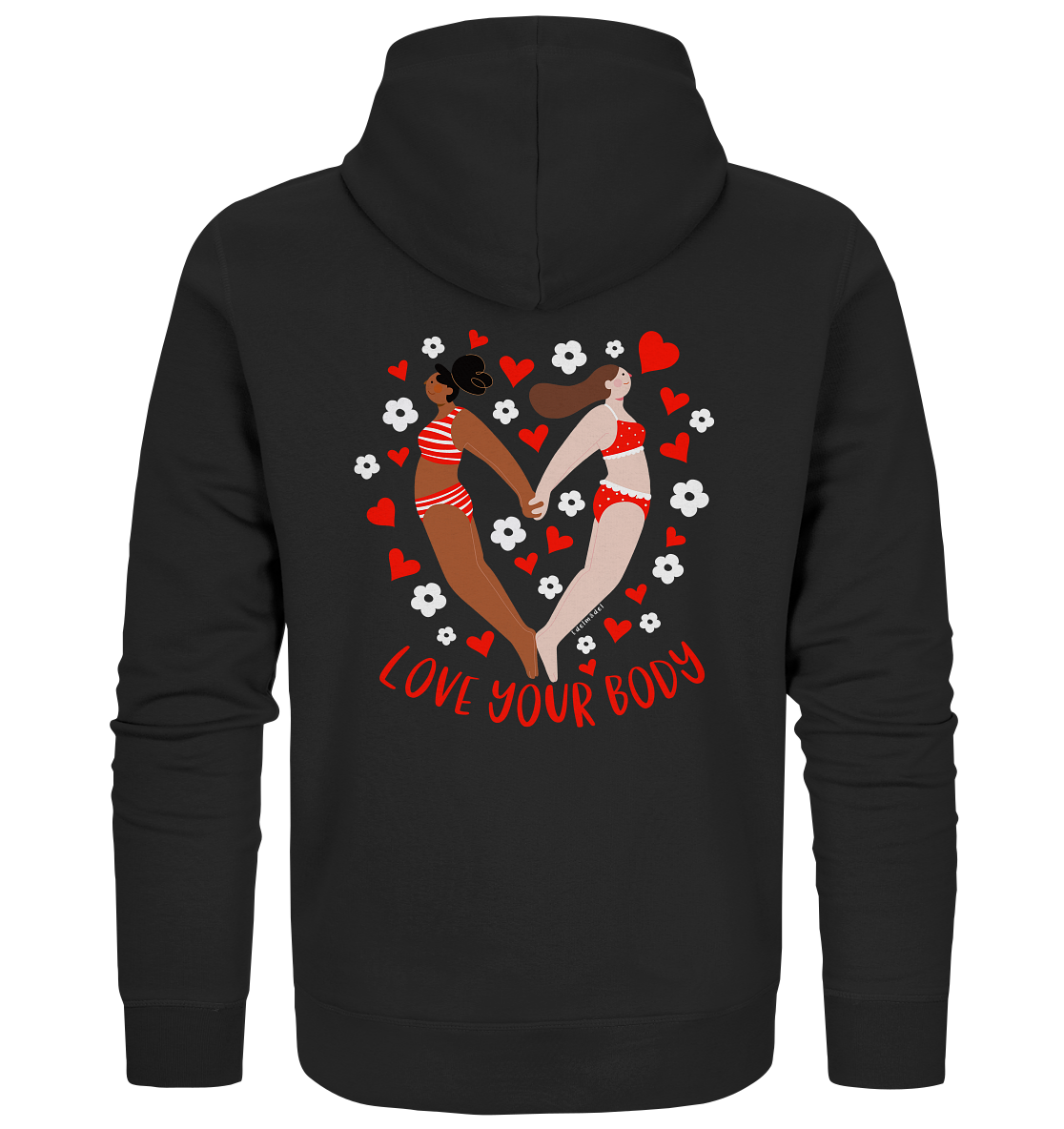 Sweatjacke Edelmädel Organic- Love Your Body