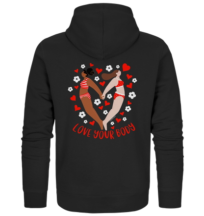 Sweatjacke Edelmädel Organic- Love Your Body