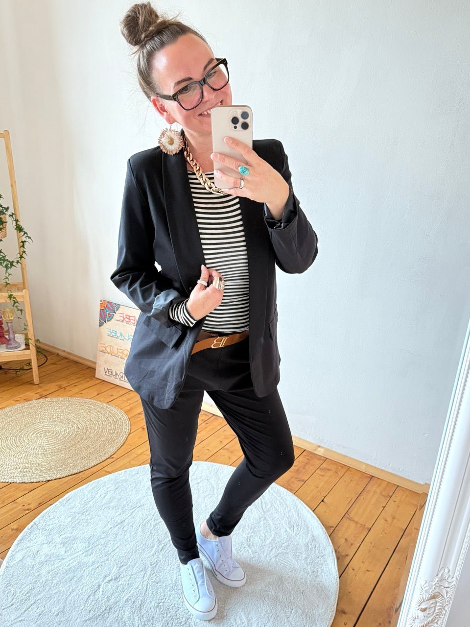 Blazer Cleo Schwarz - FROLLEIN KÄTHE Shop