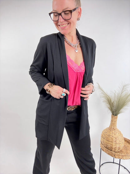 Blazer Cleo Schwarz - FROLLEIN KÄTHE Shop