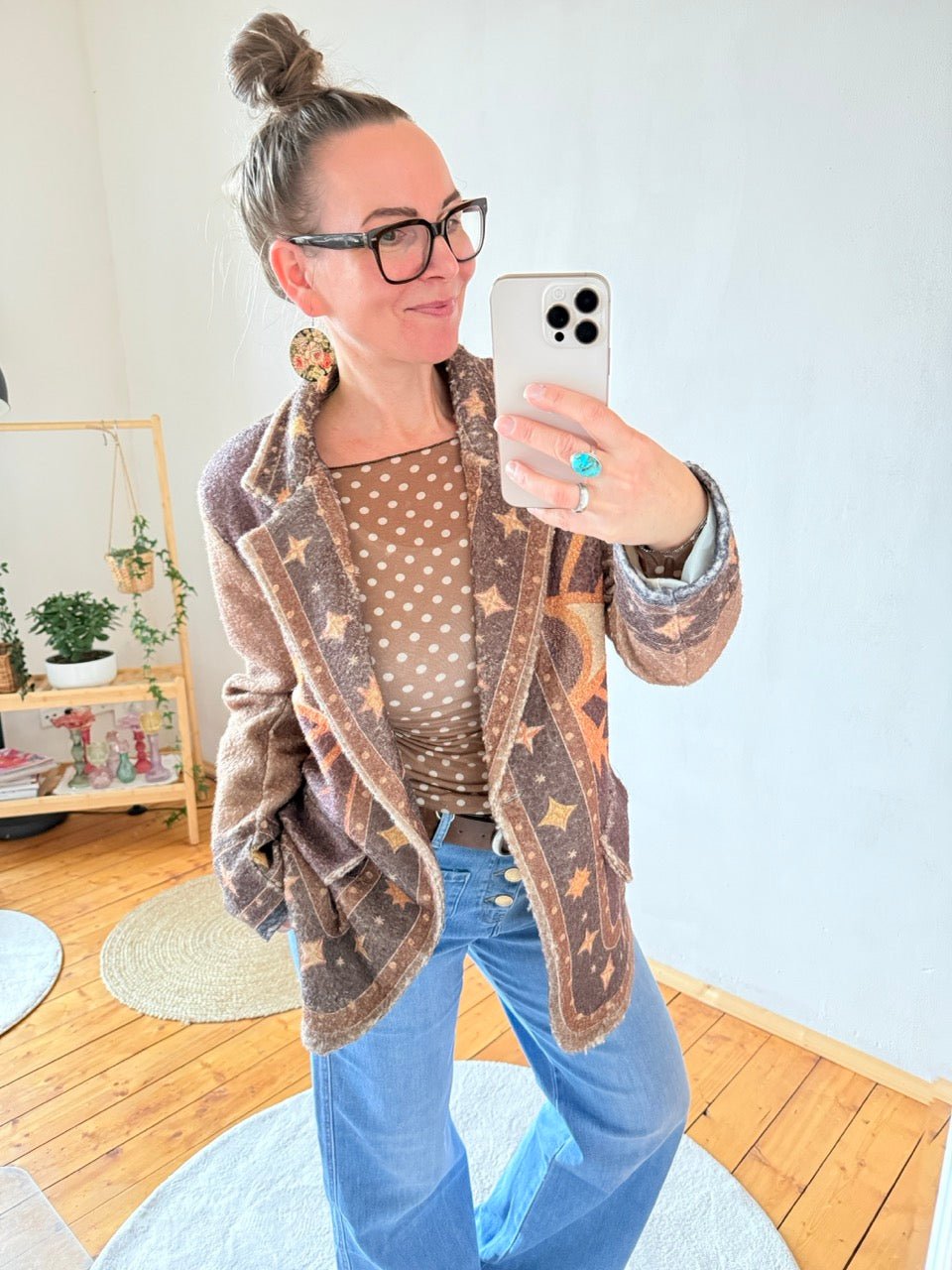 Blazer Jacke Sun & Moon Oversize - FROLLEIN KÄTHE Shop