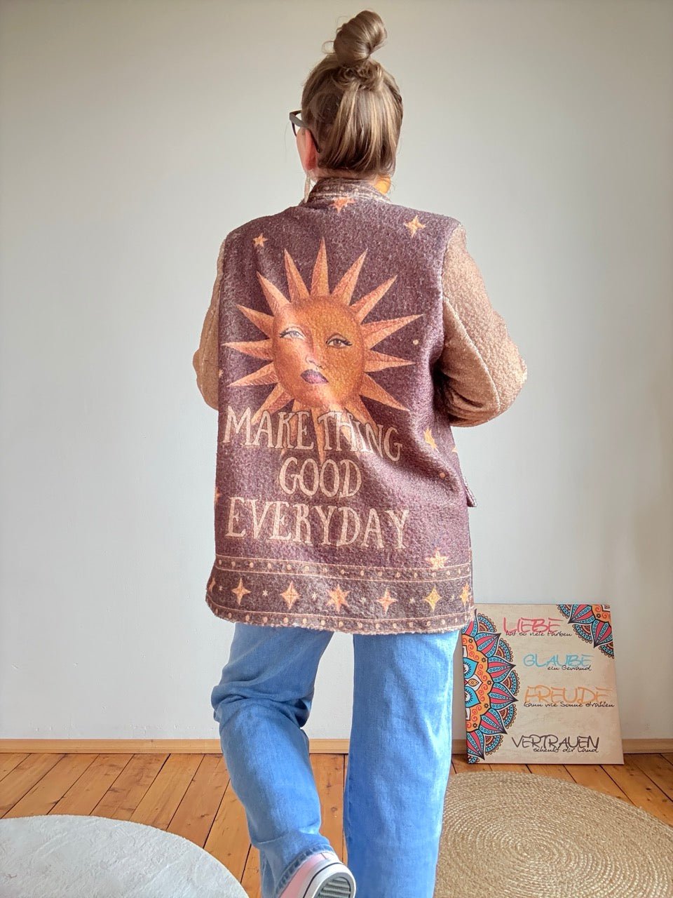 Blazer Jacke Sun & Moon Oversize - FROLLEIN KÄTHE Shop