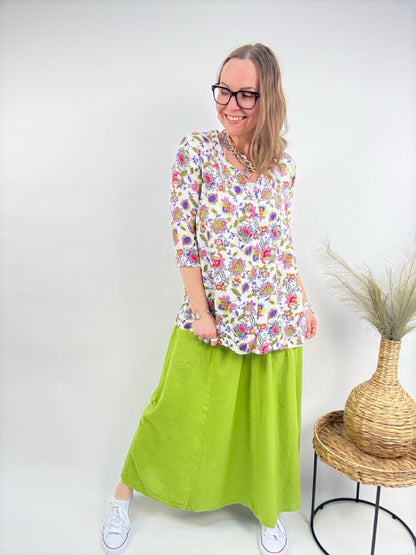 Bluse Bille Weiß - FROLLEIN KÄTHE Shop