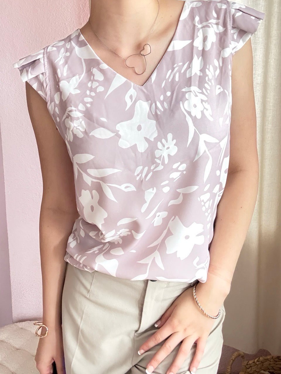 Bluse Charly Alt Rose - FROLLEIN KÄTHE Shop