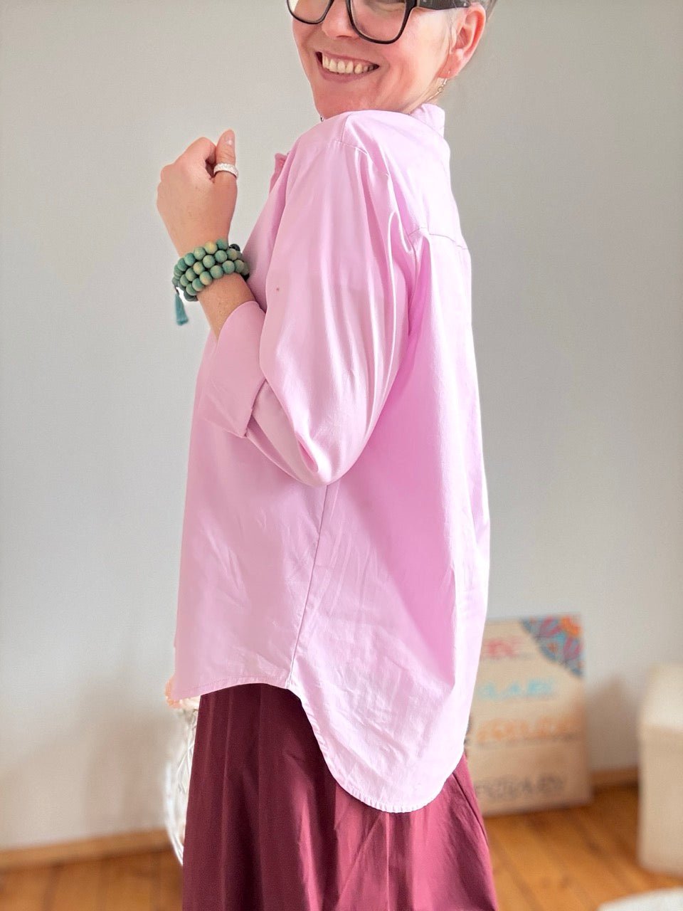 Bluse Gretchen Rose - FROLLEIN KÄTHE Shop