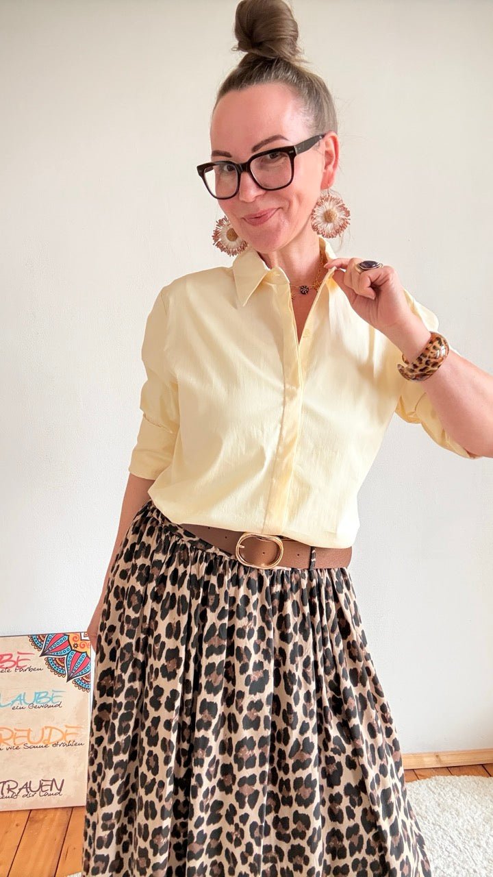 Bluse Gretchen Vanille - FROLLEIN KÄTHE Shop