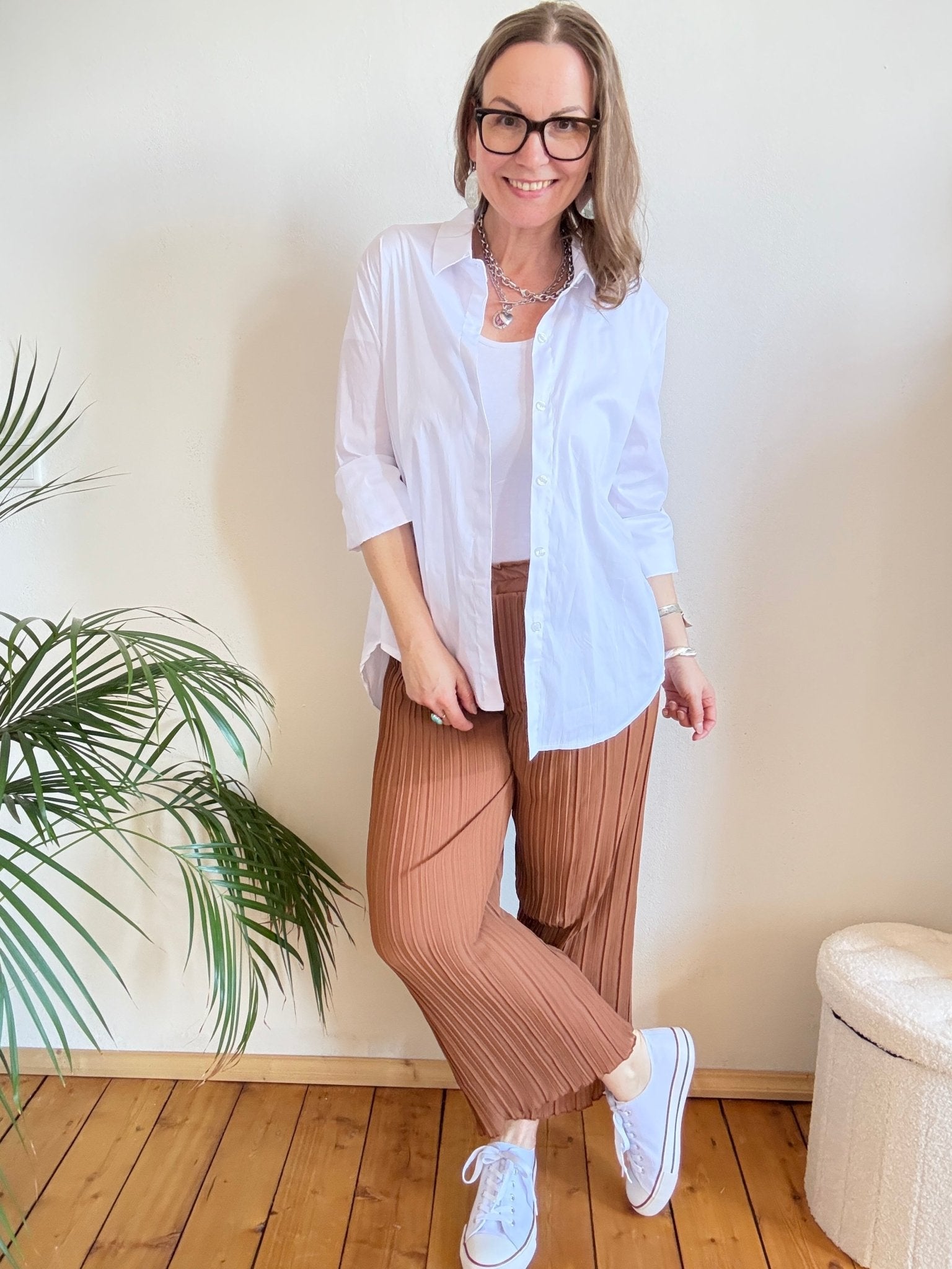 Bluse Gretchen Weiß - FROLLEIN KÄTHE Shop