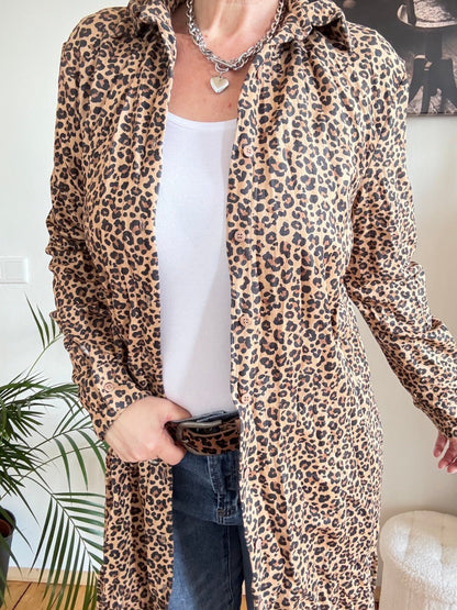 Bluse Lang mit Wildledereffekt - FROLLEIN KÄTHE Shop