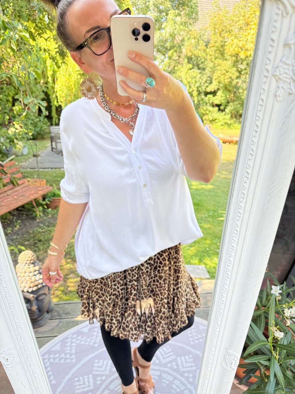 Bluse Lena Weiß - FROLLEIN KÄTHE Shop