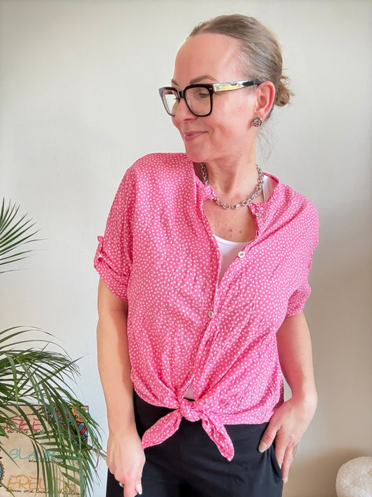 Bluse Nora Rosa - FROLLEIN KÄTHE Shop