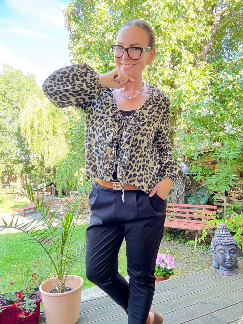 Bluse Sofia Leo - FROLLEIN KÄTHE Shop