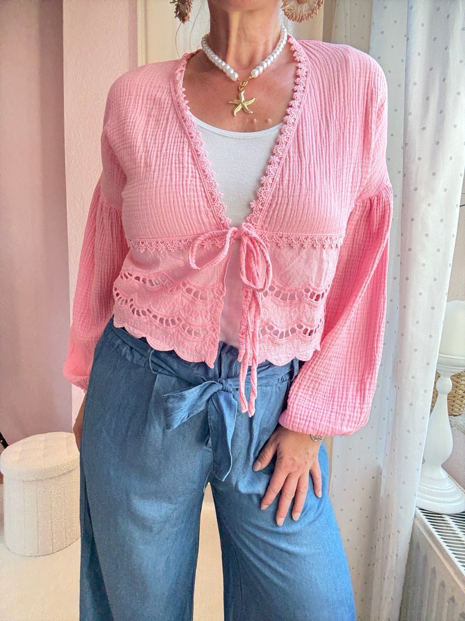 Bluse Sweetheart Rose - FROLLEIN KÄTHE Shop