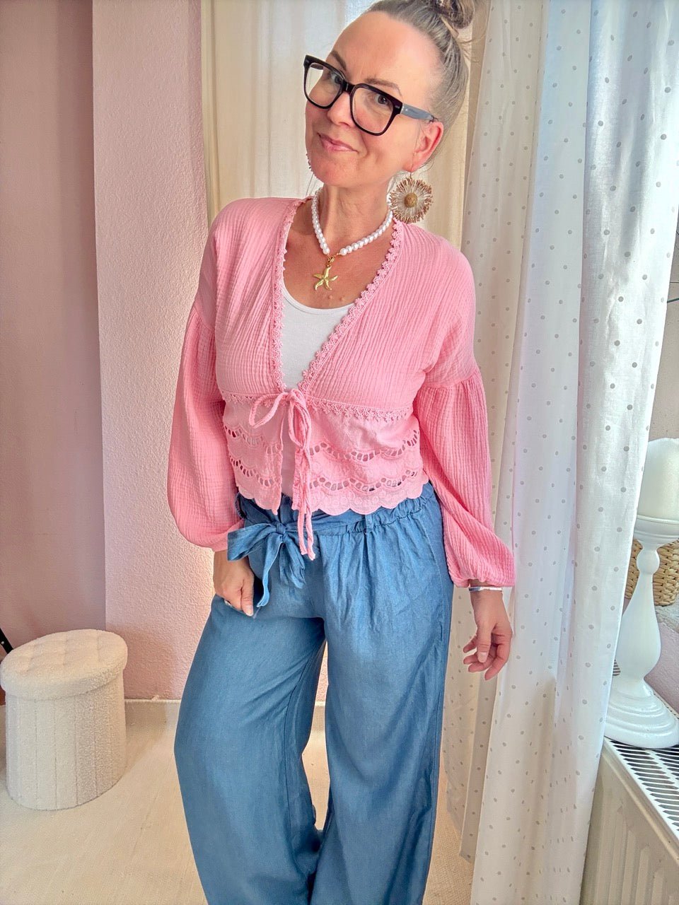 Bluse Sweetheart Rose - FROLLEIN KÄTHE Shop