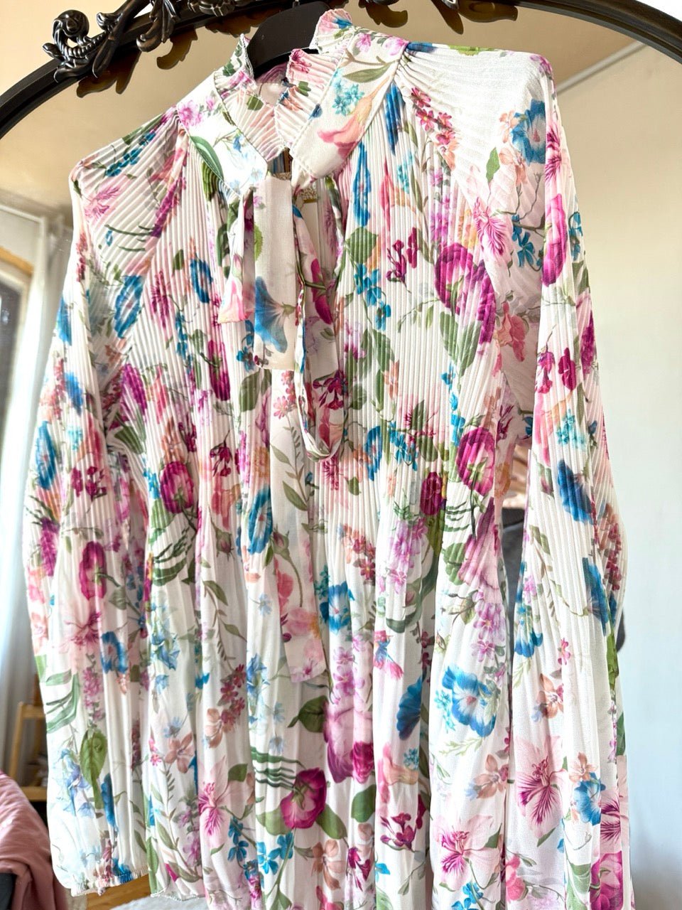 Bluse Swing Swing Flower Dream Weiß - FROLLEIN KÄTHE Shop