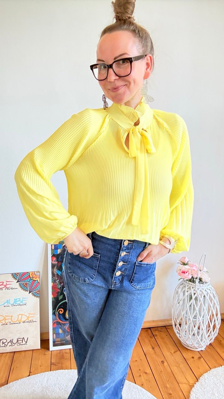 Bluse Swing Swing Gelb - FROLLEIN KÄTHE Shop