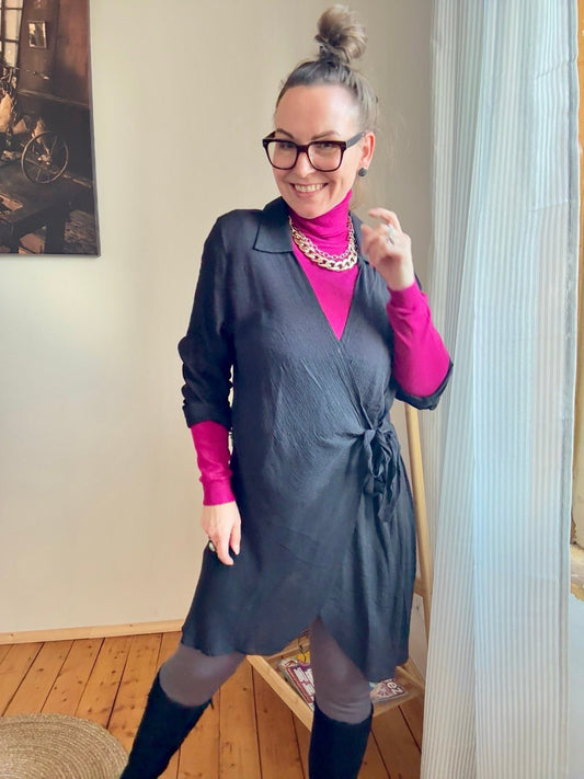 Bluse Vicki Schwarz - FROLLEIN KÄTHE Shop