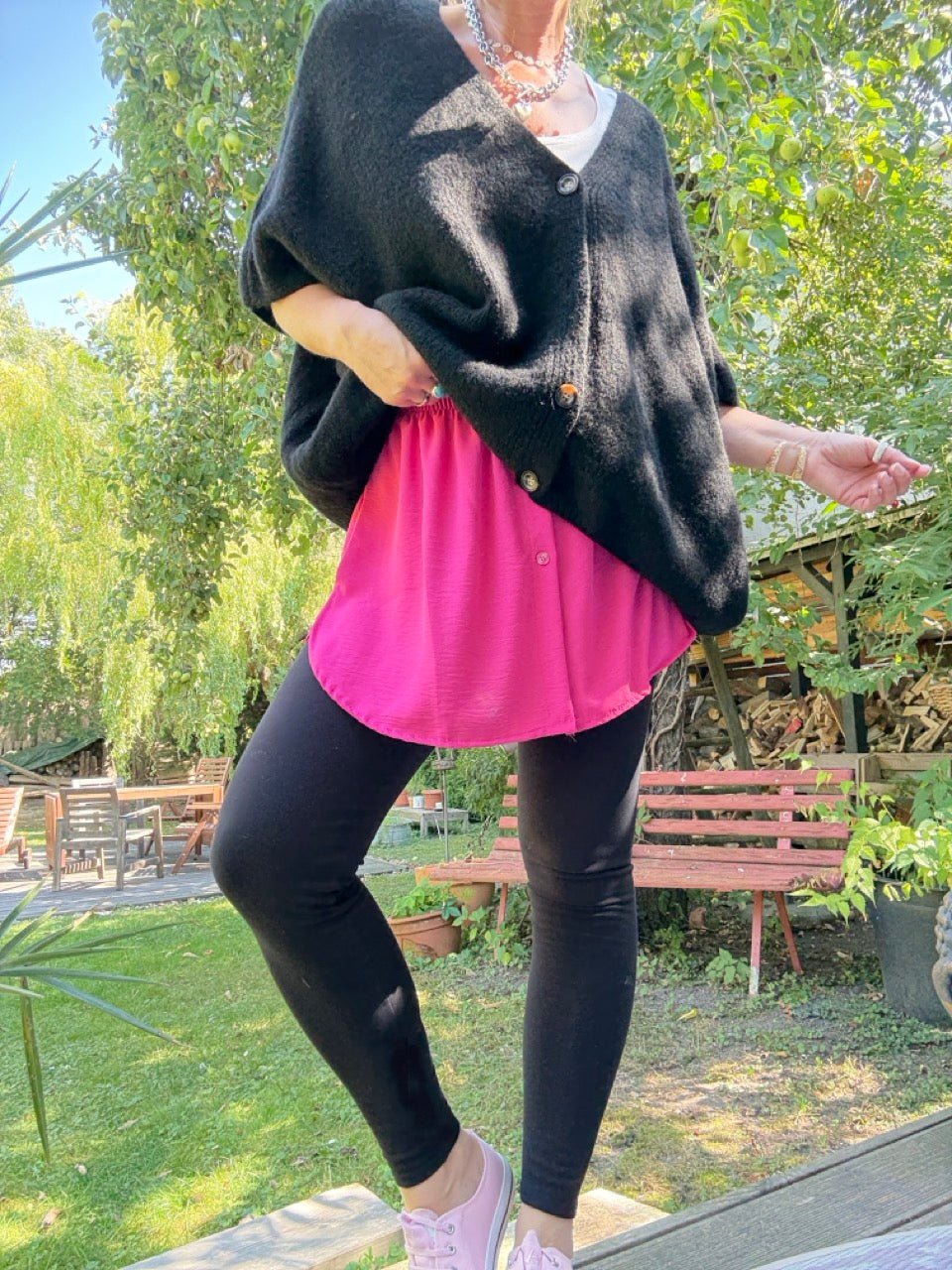 Blusen Rock Fuchsia - FROLLEIN KÄTHE Shop