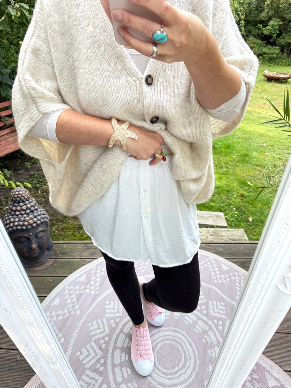 Blusen Rock Weiß NEU! - FROLLEIN KÄTHE Shop