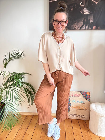 Blusen Shirt Mia Cream - FROLLEIN KÄTHE Shop