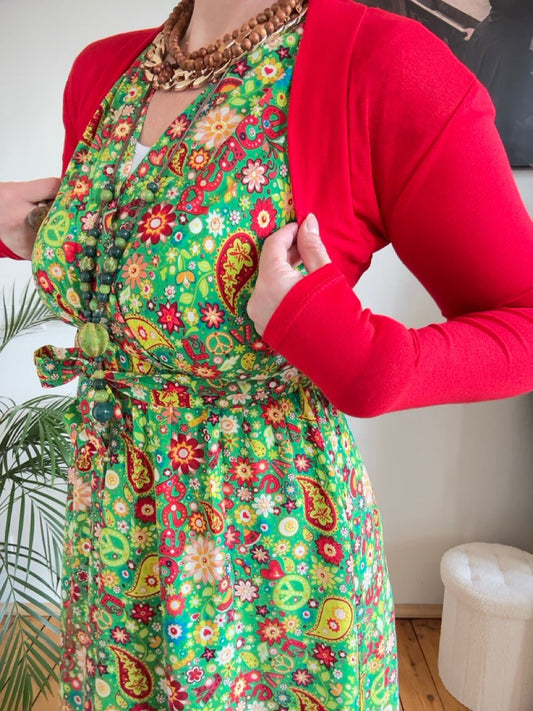 Bolero Jacke Rot - FROLLEIN KÄTHE Shop