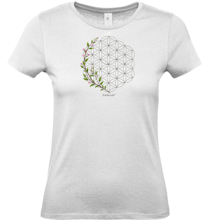 Shirt Edelmädel Premium Blume des Lebens