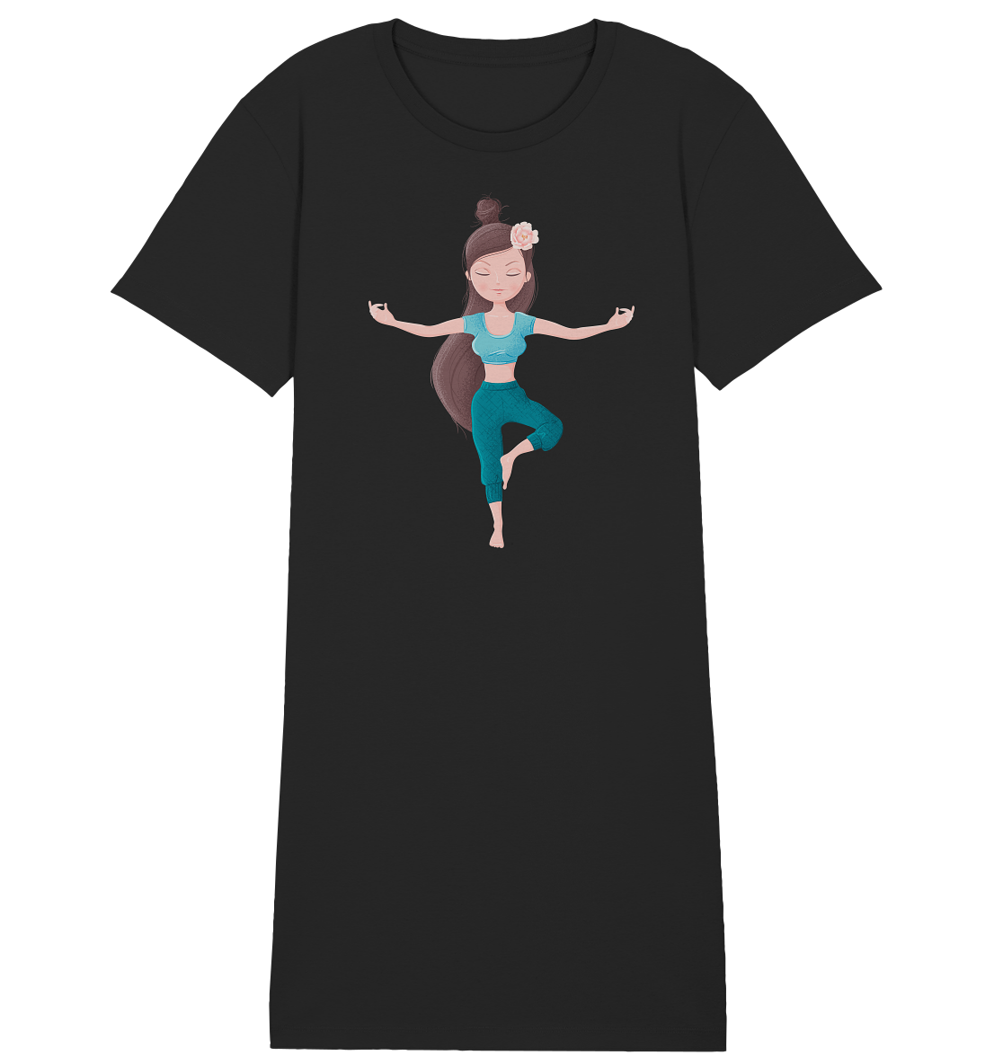 Shirt Kleid Edelmädel Organic Yoga Girl Tree