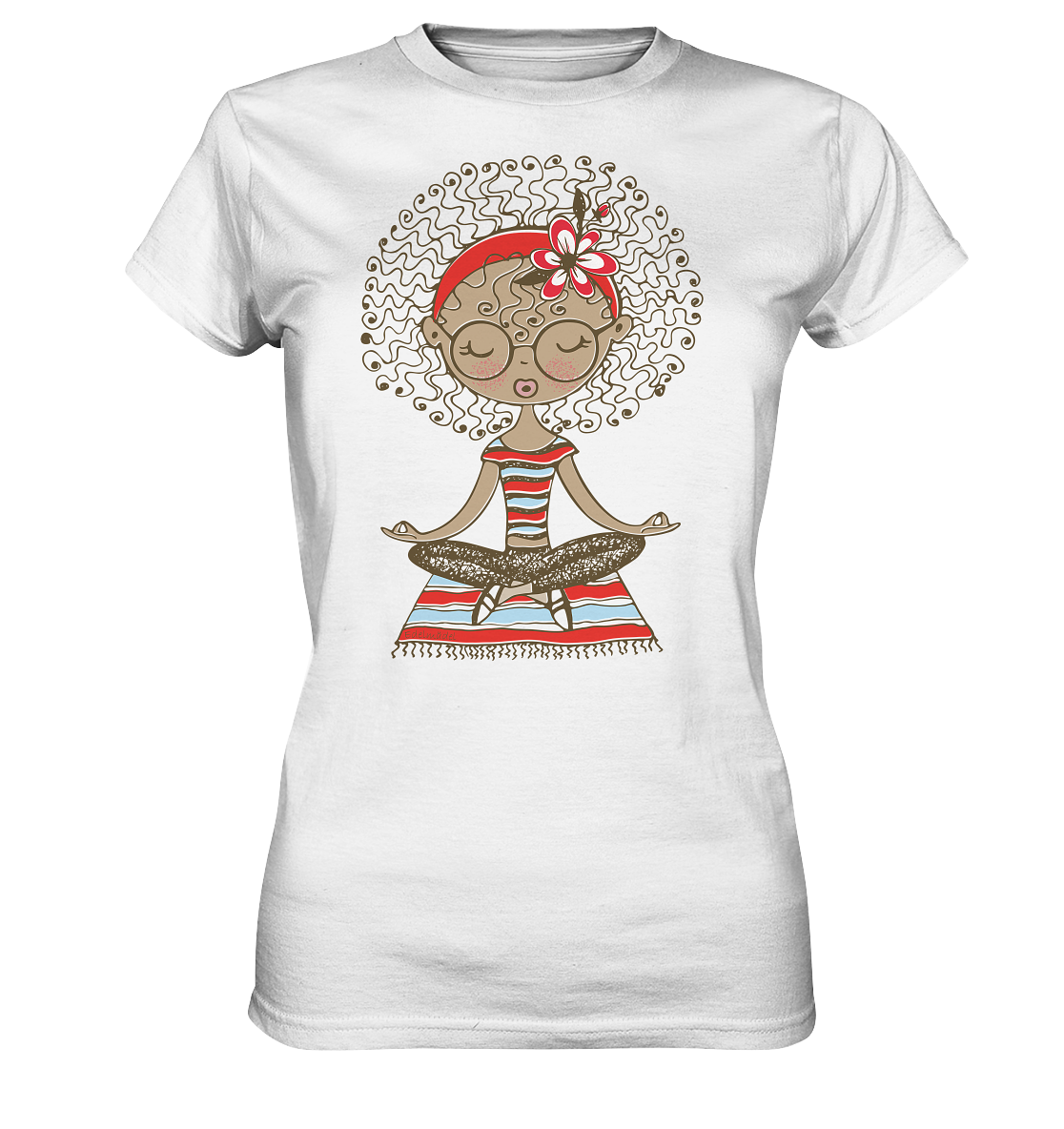 Shirt Edelmädel Premium Meditation Girl