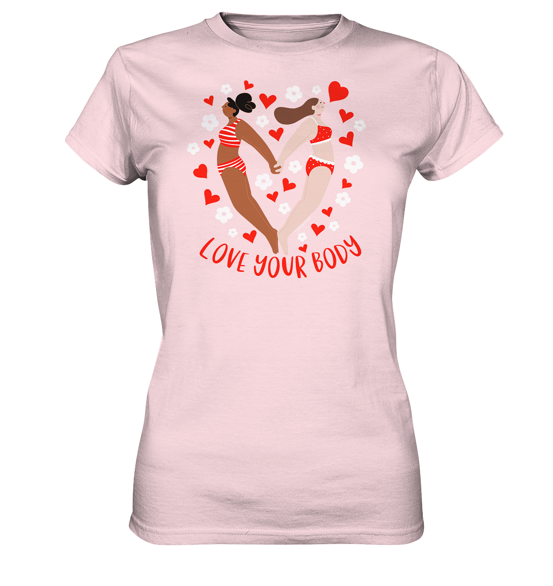 Shirt Edelmädel Premium Love Your Body