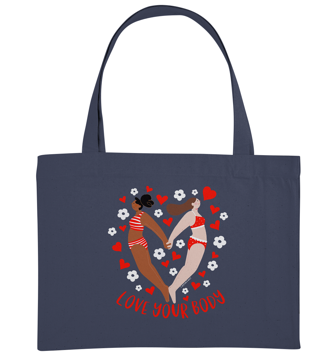 Shopping Bag Edelmädel Organic-  Love Your Body