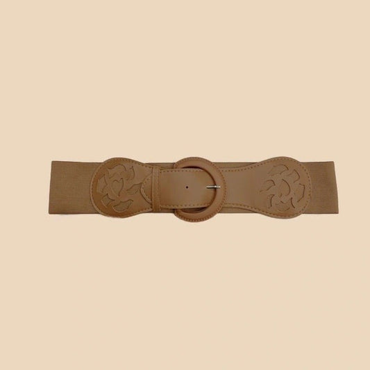 Gürtel Boho Elastic Nougat - FROLLEIN KÄTHE Shop
