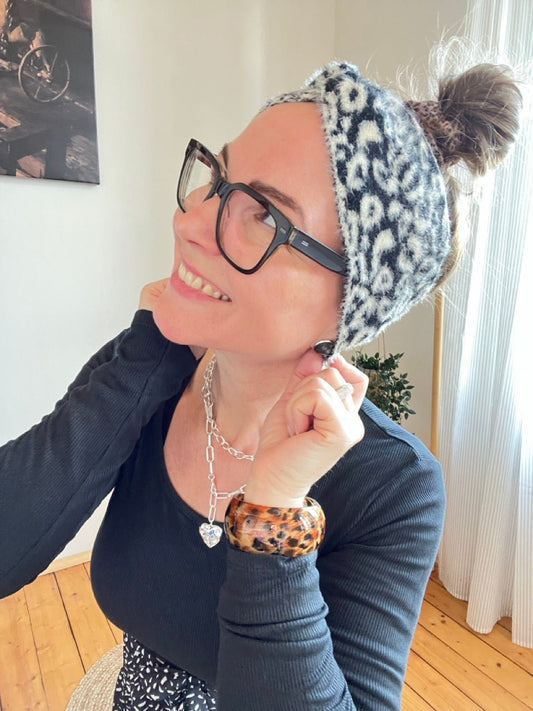 Haarband Black Leo - FROLLEIN KÄTHE Shop