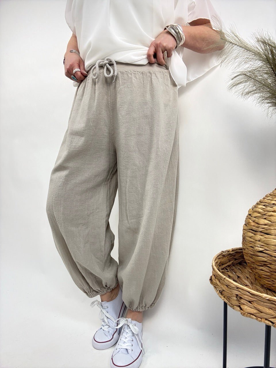 Hose Aliya Cream - FROLLEIN KÄTHE Shop