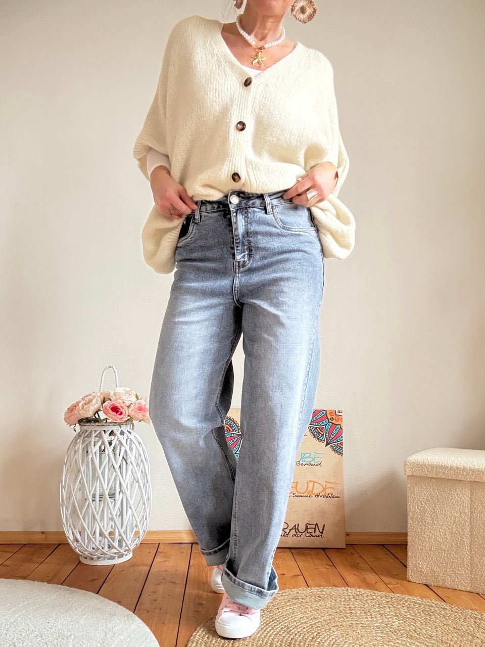 Hose Baggy Lady Denim - FROLLEIN KÄTHE Shop