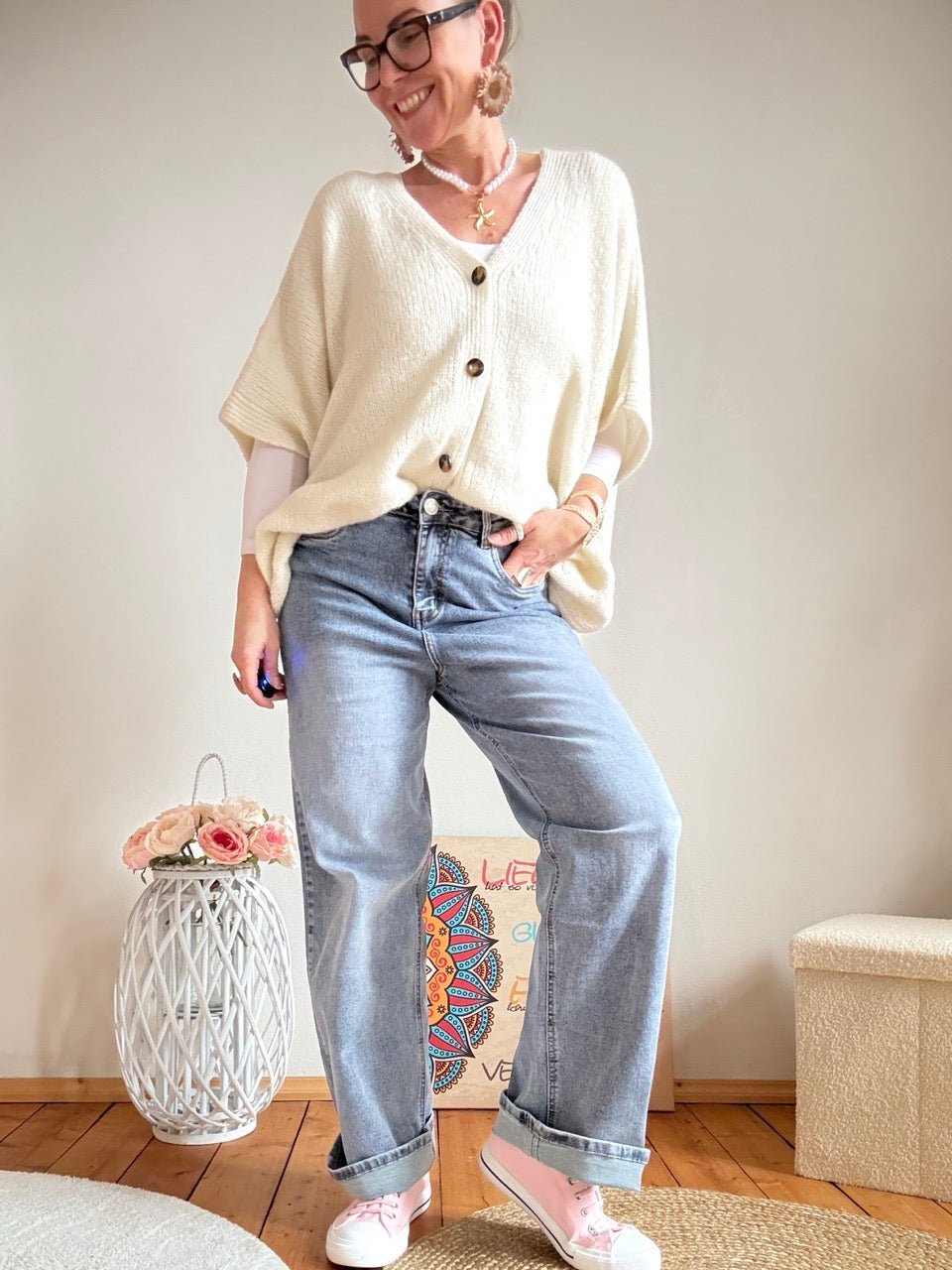Hose Baggy Lady Denim - FROLLEIN KÄTHE Shop