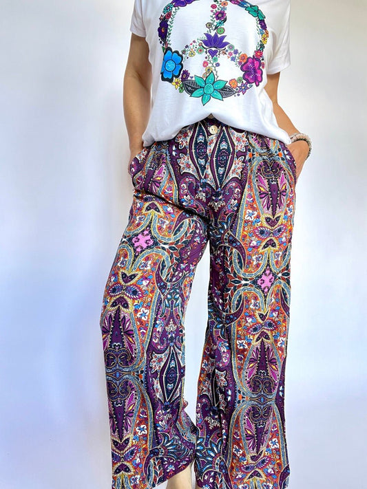Hose Felina Violett - FROLLEIN KÄTHE Shop