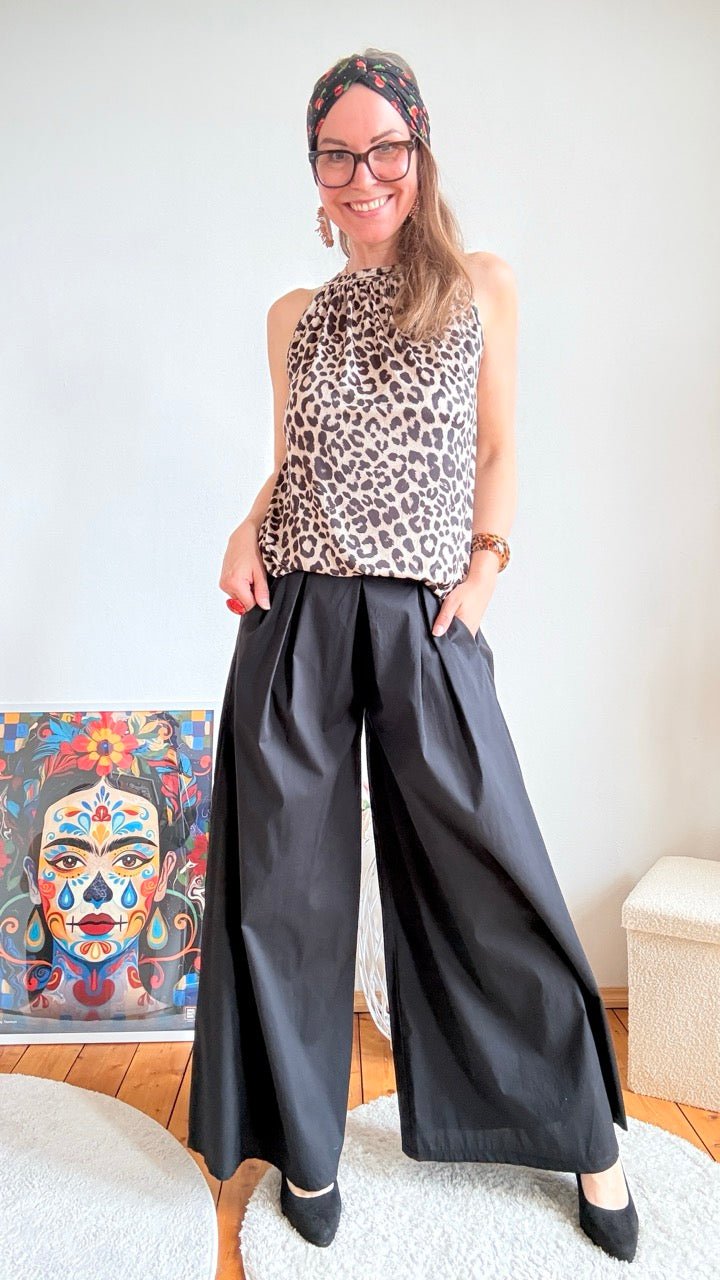 Hose Hosenrock Luna Schwarz - FROLLEIN KÄTHE Shop