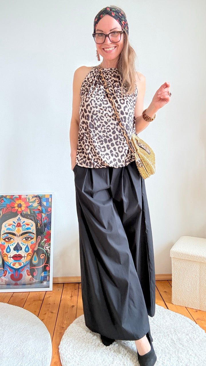 Hose Hosenrock Luna Schwarz - FROLLEIN KÄTHE Shop