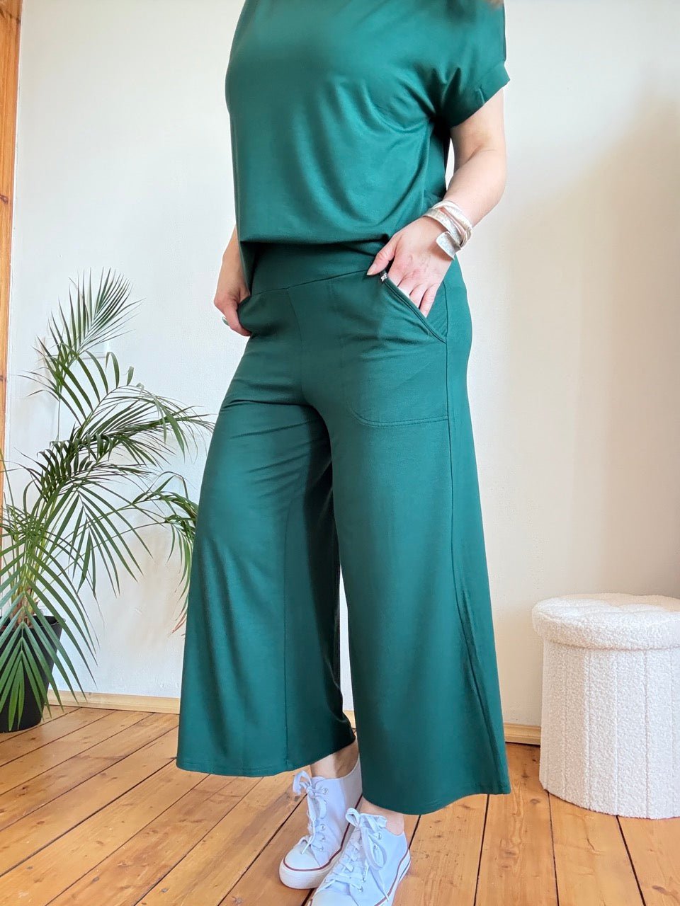 Hose Hotte Culotte Grün - FROLLEIN KÄTHE Shop