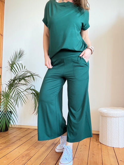 Hose Hotte Culotte Grün - FROLLEIN KÄTHE Shop