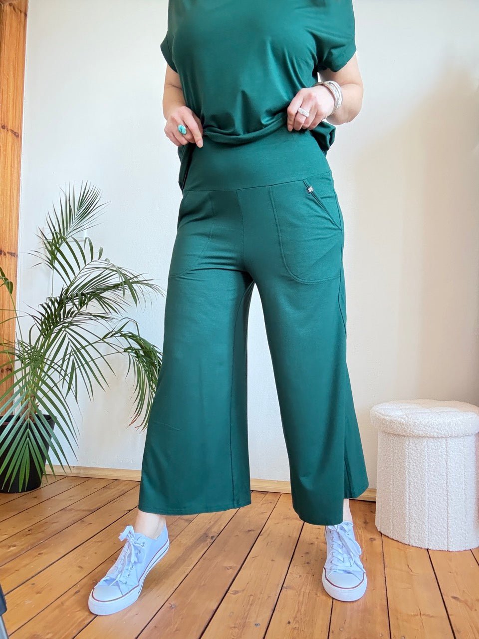 Hose Hotte Culotte Grün - FROLLEIN KÄTHE Shop