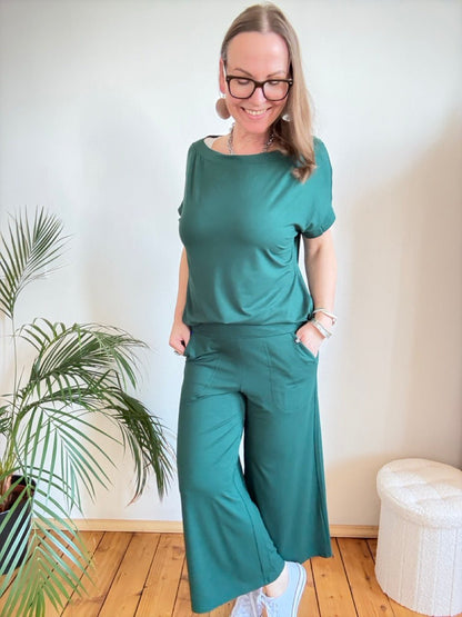 Hose Hotte Culotte Grün - FROLLEIN KÄTHE Shop