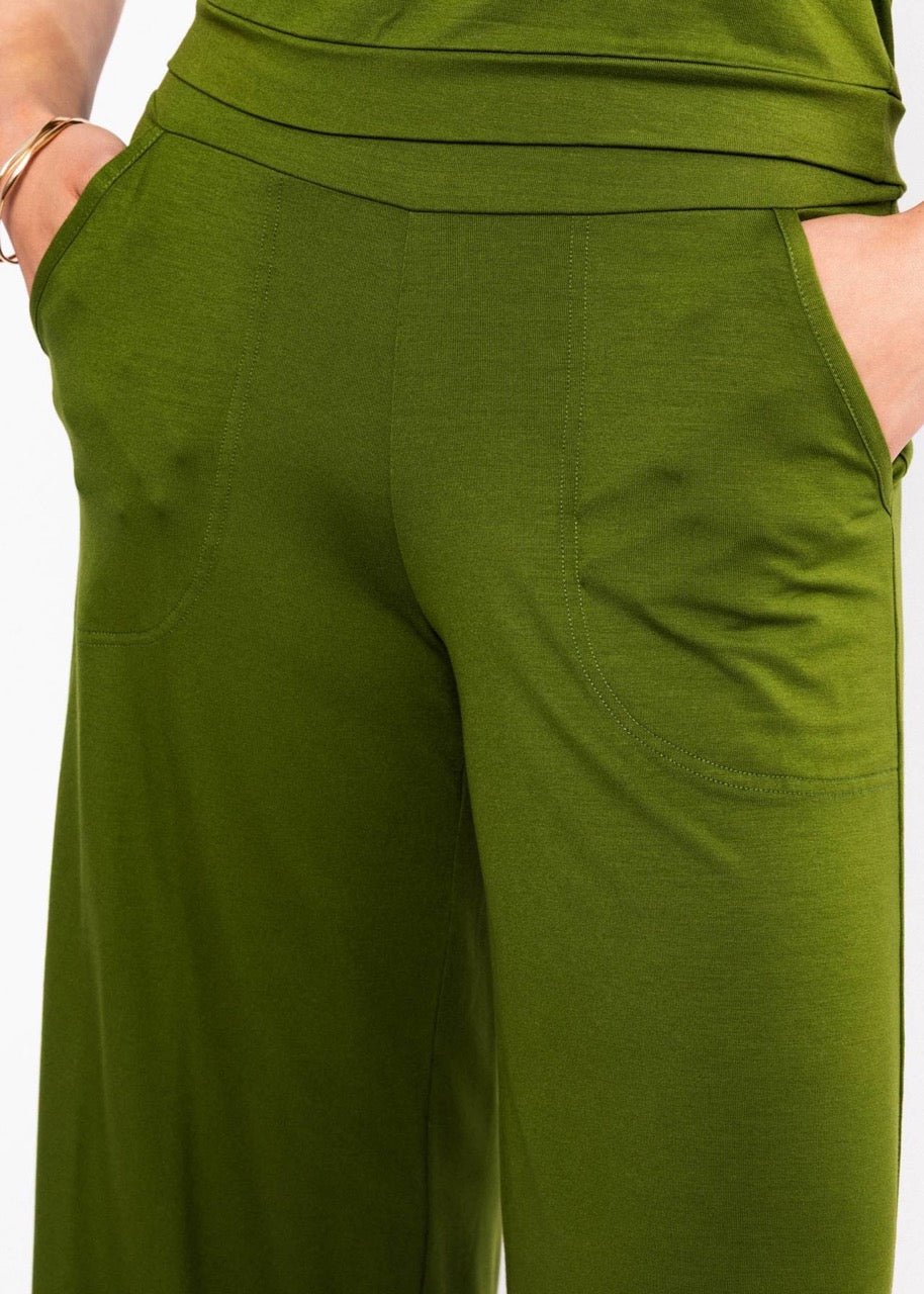 Hose Hotte Culotte Grün - FROLLEIN KÄTHE Shop