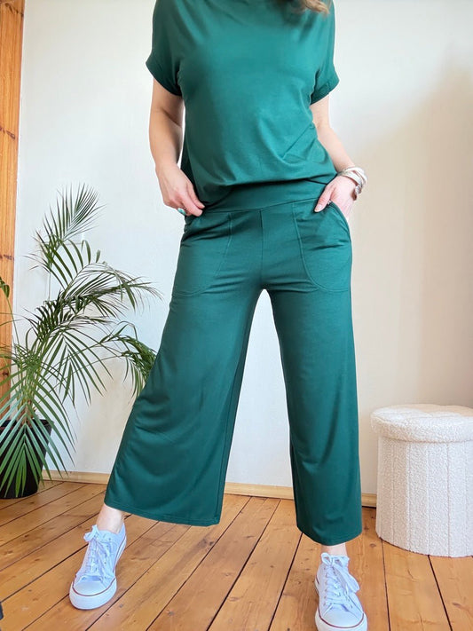 Hose Hotte Culotte Grün - FROLLEIN KÄTHE Shop