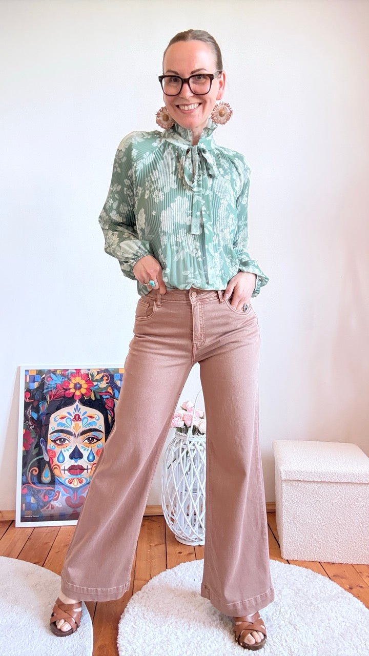 Hose Jeans Ella Nugat - FROLLEIN KÄTHE Shop