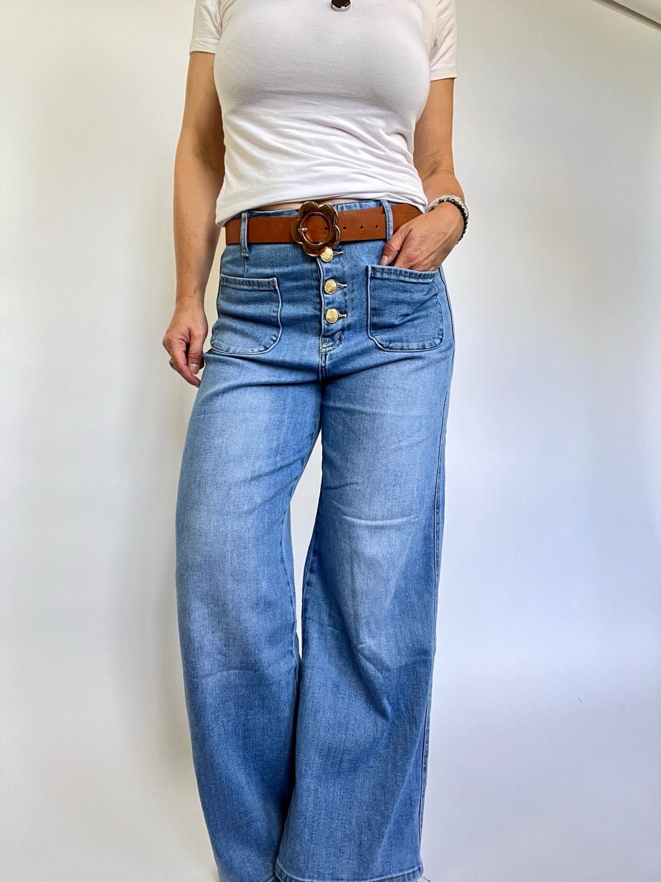 Hose Jeans Floretta Denim - FROLLEIN KÄTHE Shop