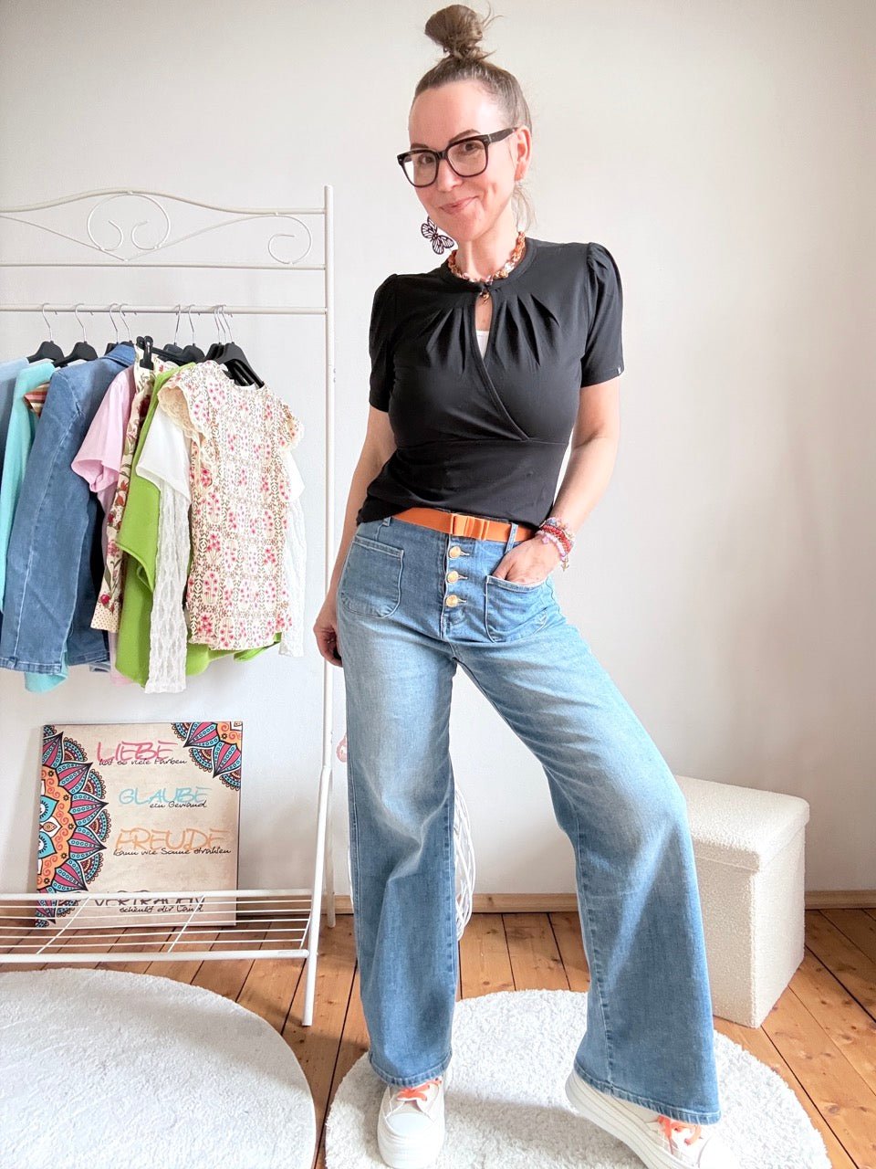 Hose Jeans Floretta used Denim / kein Versand in verschiedenen Größen! - FROLLEIN KÄTHE Shop